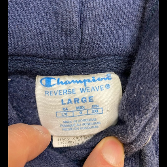 Champion Reverse Weave Hoodie Women’s Large - Picture 5 of 5